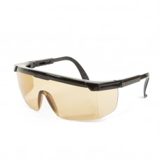 Ochelari de protectie profesionali, pt. ochelaristii de vedere, cu protectie UV - culoare chilimbar