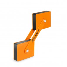 HANDY - Magnet de fixare dublu, articulat, pentru sudură - reglabil 360° - 22 kgf / magnet