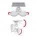 Reflector solar cu senzor de mișcare și cap rotativ - 2 LED-uri COB