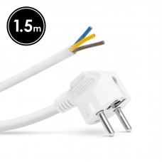 Cablu de rețea montabil, de 1,5 metri - 3 x 1,5 mm² - alb