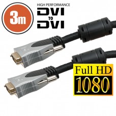 Cablu DVI Dual Link profesional, 3m
