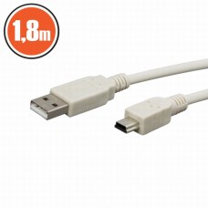Cablu USB 2.0fisa A - fisa B (mini)1,8 m