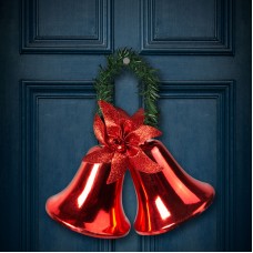 Decor de Crăciun - clopoțel- culoare roșie