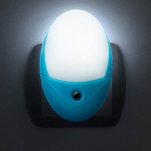 Lumină de veghe cu senzor - 240 V - albastru