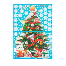 Set autocolante - pom de Crăciun - 62 x 70 cm