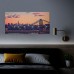 Tablou decorativ cu LED - New York - 2 x AA, 38 x 78 cm
