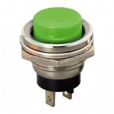 Buton 1 circuit 2A-250V OFF-(ON), verde
