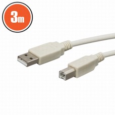 Cablu USB 2.0fisa A - fisa B3,0 m